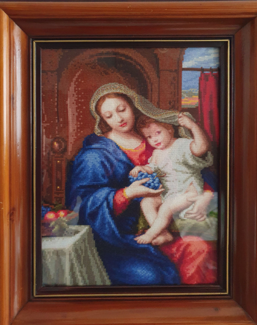 The Madonna with The Grapes